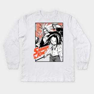 shaman king Kids Long Sleeve T-Shirt